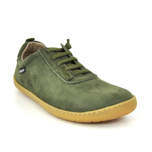 Snipe Herren Barfußsneaker 05402 kaki Snipe Herren Barfußsneaker 05402 kaki