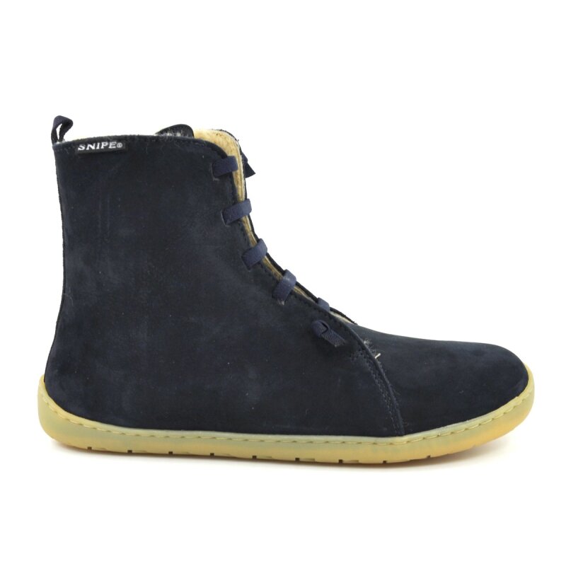 Snipe Herren Barfußboot 05286 marino mit Warmfutter