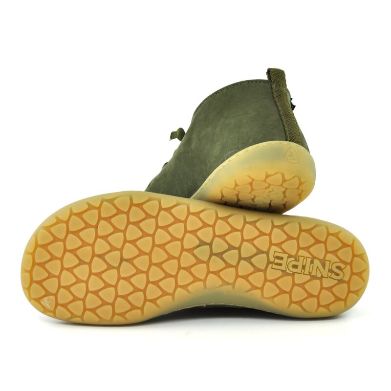 Snipe Herren Barfußschuh 05283 kaki