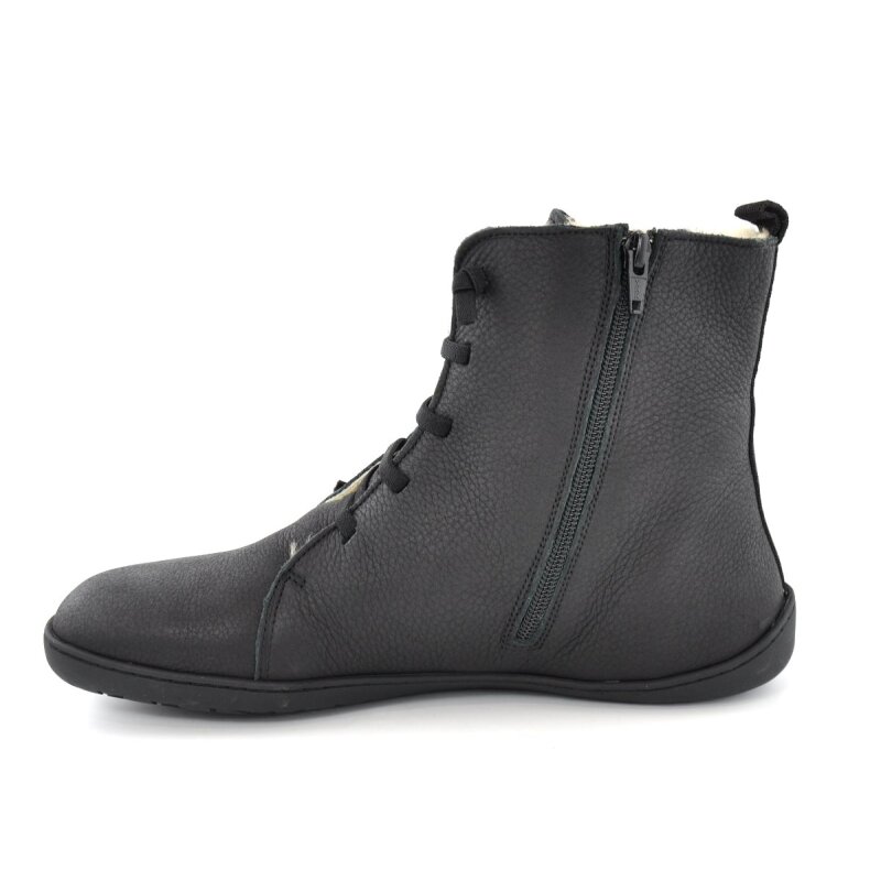 Snipe Herren Barfußboot 05286 negro mit Warmfutter