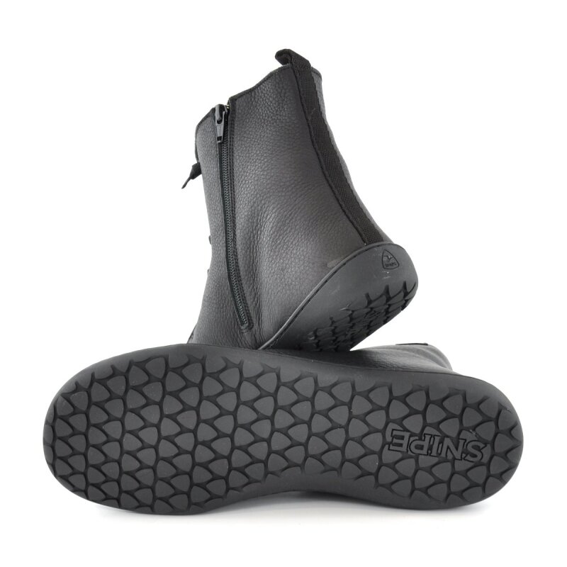 Snipe Herren Barfußboot 05286 negro mit Warmfutter
