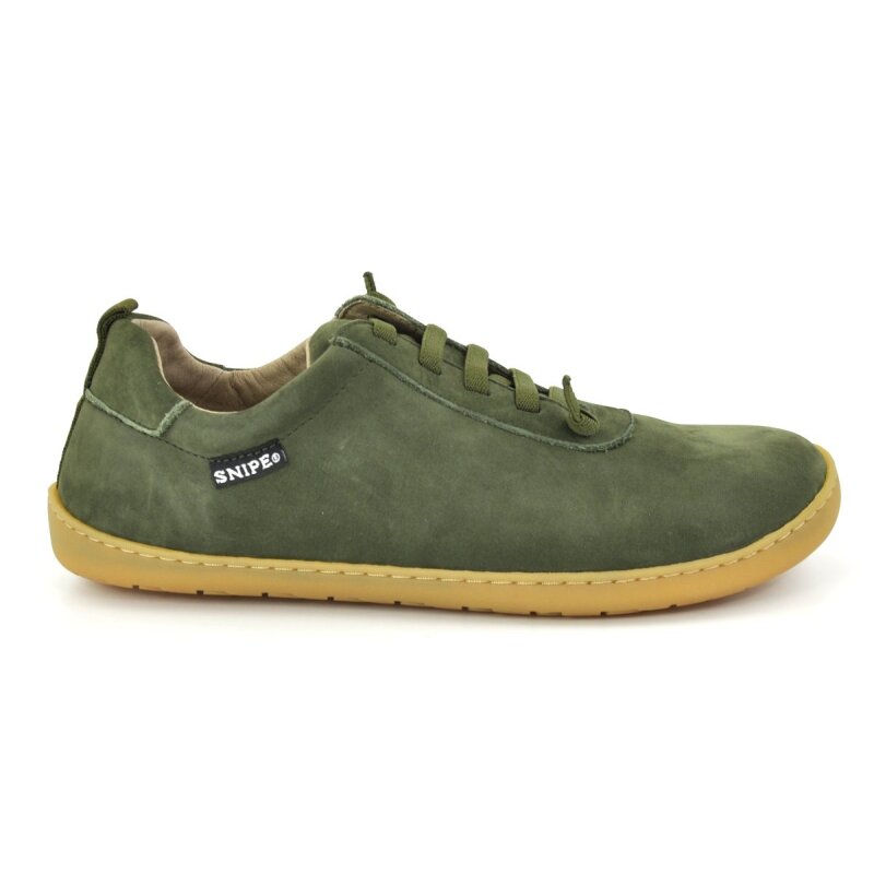 Snipe Damen Barfußsneaker 05402 kaki