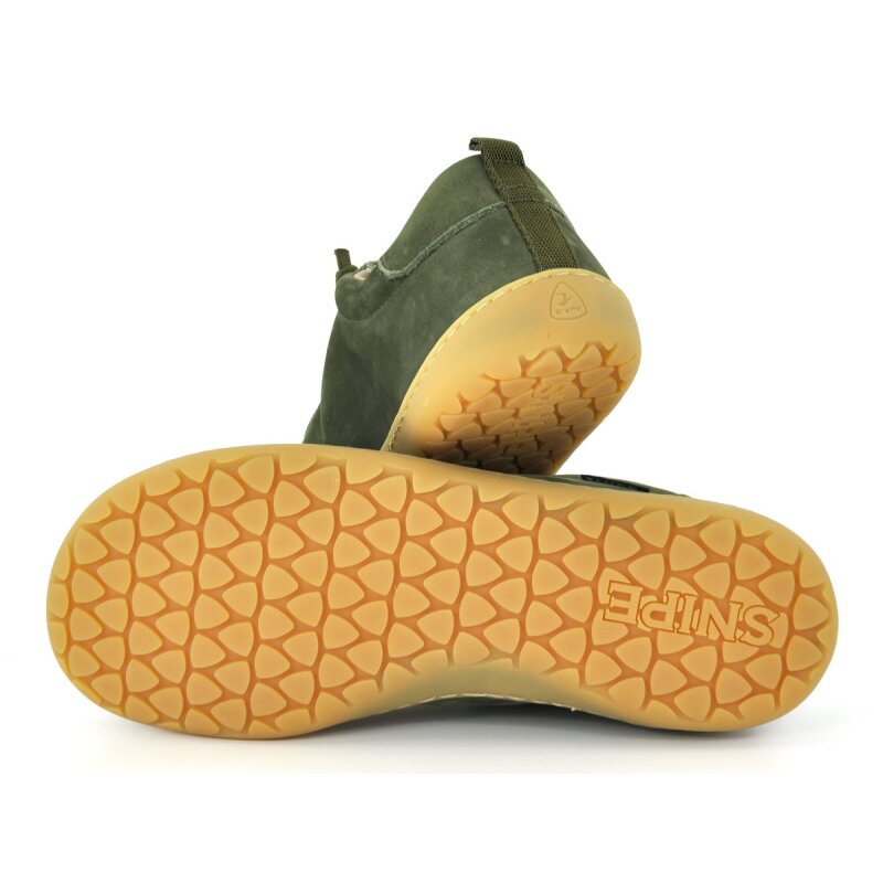 Snipe Herren Barfußsneaker 05402 kaki